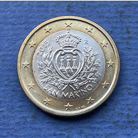 Сан-Марино 1 евро 2015