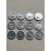 Набор монет 1 куруш 2020 Птицы Анатолии