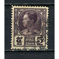 Таиланд - 1928 - Король Прачадипок 5S - [Mi.201] - 1 марка. Гашеная.  (Лот 75Gu)-T4P5