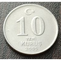 Турция 10 новых курушей, 2005    ( 1-1-7 )
