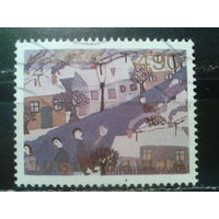 Югославия, 1979.  Детский рисунок
