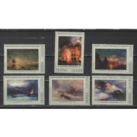 Марки СССР. 1974г." Картины Айвазовского