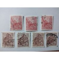 ГЕРМАНИЯ ГДР 1955 из серии Пятилетний план