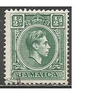 Ямайка. Король Георг VI. 1938г. Mi#118.