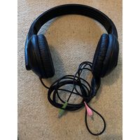 Наушники проводные SVEN с микрофоном и переходником на USB