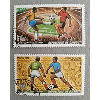 РАСПРОДАЖА КОЛЛЕКЦИИ. Джибути. марки "футбол. Мехико-86"