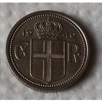 Исландия 25 эйре, 1940 (14-10-12)