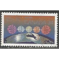 Канада. 50 лет радио. 1986г. Mi#1003.