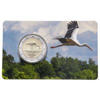 2 Евро Латвия 2015 Аист блистер BU