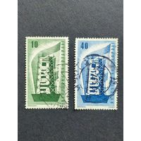 Германия 1956. Европа (C.E.P.T.) 1956 - Восстановление. Полная серия