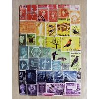 О-12. ПОДПИСАННАЯ ОТКРЫТКА. ГЕРМАНИЯ. ФИЛАТЕЛИЯ НА ОТКРЫТКАХ.