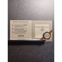 Сертификат к монете 10 марок ФРГ 1993 1000-летие Потсдама