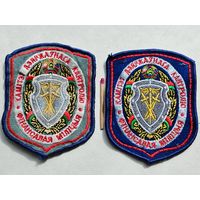 Шевроны. Комитет государственного контроля. Финансовая милиция. шитые. цена за 1 шт.