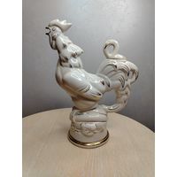 Все лоты с 1 Рубля. Керамический штоф, графин. Петушок. Городницкий форфоровый завод.