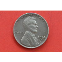 1 цент 1954 с 10 коп
