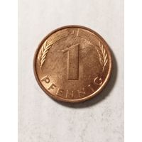 Германия 1 пфенинг 1991 J