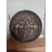 Панно-барельеф "Кони на воле"