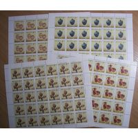 Керамика. 4 листа. 1992г.