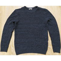 Кофта тёмно-синяя, мужская, DeFacto.