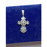 Серебряный крестик , 925 проба .