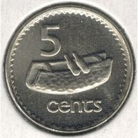 Фиджи 5 центов 2000 г.