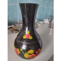 Ваза Роспись Алюминий СССР.