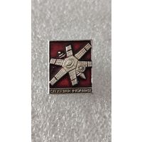 Значек знак Спутник Молния Космос