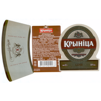 Этикетка пива Люкс ПЗ Крыница М658
