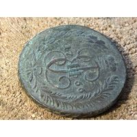 5 копеек 1766 года ММ. Кладовая. Рельеф