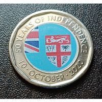 Фиджи 50 центов, 2020 50 лет независимости
