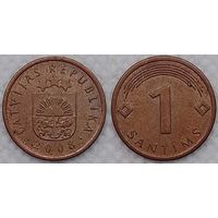 1 сантим 2008 Латвия