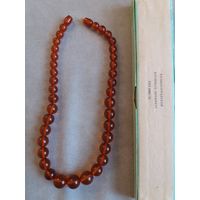 Бусы янтарь Калининградский комбинат