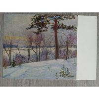 1954. Кишкин. Морозные сумерки
