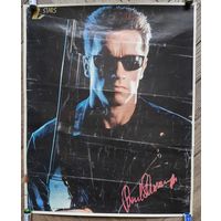 Плакат постер из 90х терминатор