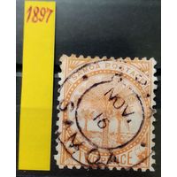 SAMOA САМОА\122в\Пальмы  мих10в 1897