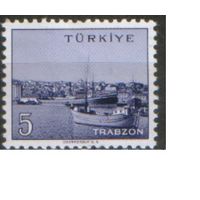 Марка из серии 1960г. Турция "Города и провинции. Трабзон" MNH