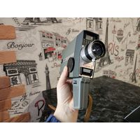 Винтажная кинокамера (видеокамера) Crestline Automatic Zoom 8 Япония. (Без мц, состояние)