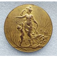 Франция. Дворец труда Париж 1911 г. Медный сплав 78 гр.