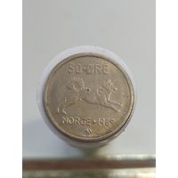 50 эре Норвегия 1969 года год лот 44