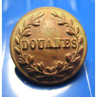 Пуговица Франции DOUANES ПМВ
