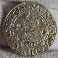 Полугрош 1/2 гроша 1561 года, Сигизмунд II, м.д. Вильно, Литва, СОХРАН!