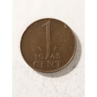 Нидерланды 1 цент 1948