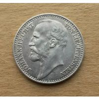 Лихтенштейн, крона 1904 г., серебро 0.835, Иоганн II (1858-1927)