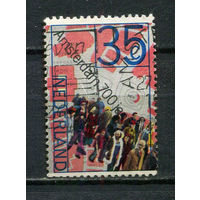 Нидерланды - 1975 - 700-летие Амстердама 35C - [Mi.1045A] - 1 марка. Гашеная.  (Лот 44HP)-T2P41