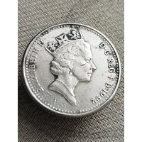 Распродажа - 10 пенсов  1992г.,Елизавета 2, Великобритания
