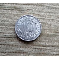 Werty71 Испания 10 сентимо 1959 Франко