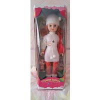 Кукла большая Стела с собачкой, озвученная, новая, РБ
