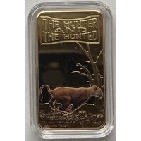 Сомали 25 шиллингов 2013 г. Охотник и жертва. Пума