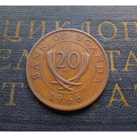 20 центов 1966 Уганда #01