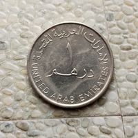 1 дирхам 2007 года ОАЭ. Арабские Эмираты.
